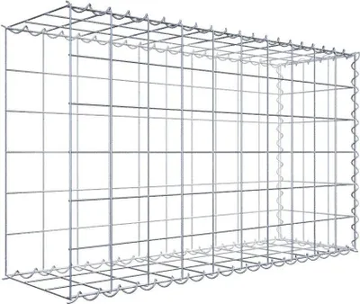 Produktbild von Anbaugabione Typ 2 100 cm x 60 cm x 30 cm (L x H x T), Maschenweite 10 cm x 10 cm, Spirale