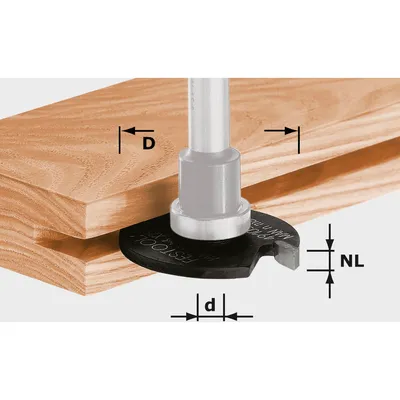 Zdjęcie produktu dla Frezy tarczowe Festool HW HW D40x4 | 491059