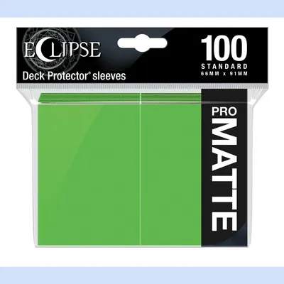 Produktbild von 100 Ultra Pro Standard Sleeves - Eclipse Matte (66x91mm)