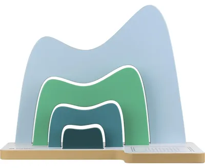 Produktbild von tonies 11003792, Grün, Blau, MDF-Platten, Junge/Mädchen, andere, 1 Stück(e), 395 mm