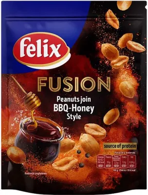 Zdjęcie produktu dla Felix Fusion Orzeszki Ziemne Bbq-Honey 150 G