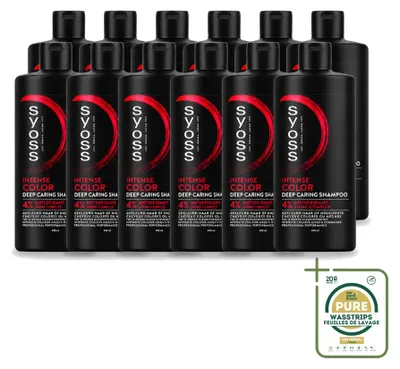 Productafbeelding van 12 x Syoss Kleurshampoo voor gekleurd haar - 440 ml - Voordeelverpakking - 12 stuks