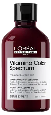 Image de L'Oréal Professionnel Vitamino Color Spectrum Shampooing pour cheveux colorés, prolongeant la tenue de la couleur, 300ml