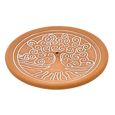 Immagine prodotto di Portaincenso - natura Yggdrasil in argilla