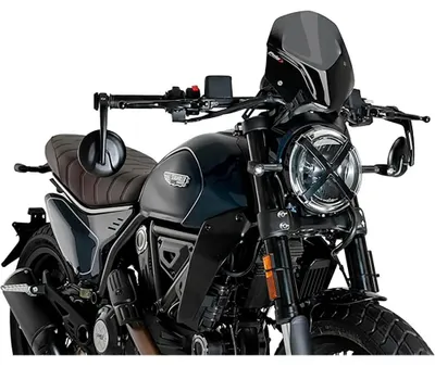 Produktbild von PUIG 21580F New Generation Sport passend fuer DUCATI SCRAMBLER ICON Stark getönt