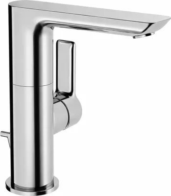Produktbild von Hansa Waschtischarmatur Hansaligna Chrom DN 15 mit Ablaufgarnitur