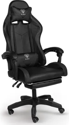 Produktbild von Chefsessel Stuhl Home Office Chair Racing  Bürostuhl Sportsitz Büro Stuhl,Farbe:Schwarz