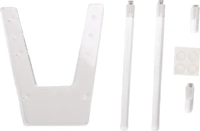 Produktbild von Acryl-Plattenständer, verstellbar, multifunktional, transparent, Tischkunst-Display für Bücherregal, Büro