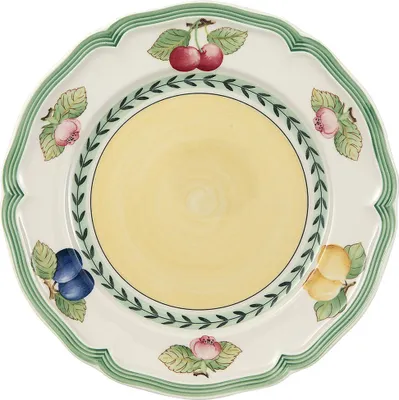 Zdjęcie produktu dla Villeroy & Boch 1022812640, Talerz śniadaniowy, Okrągły, Porcelana, Wielobarwny, French Garden, 21 cm