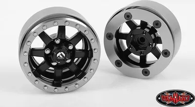 Produktbild von RC4WD SLVR RC4WD Fuel Offroad Trophy 1.9 Beadlock Wheels (Black/Gr RC4ZW0202