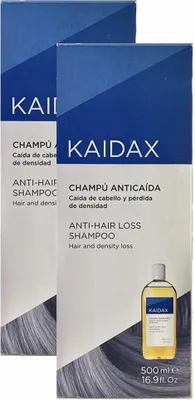 Obrázok produktu pre Šampón proti vypadávaniu vlasov Topicrem Kaidax 500 ml x 2