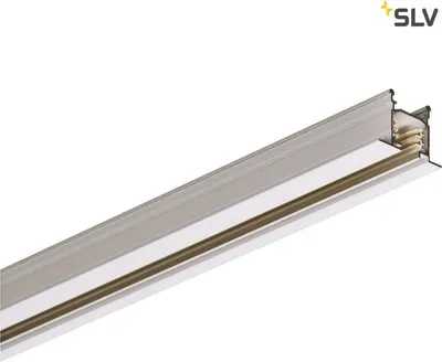 Produktbild von SLV 1001531 EUTRAC 3-Phasen Einbauschiene verkehrsweiss 2m