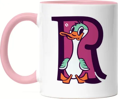 Produktbild von Rente Tasse Rosa R Ente Ruhestand Abschiedsgeschenk Oma Opa Mitarbeiter Humor