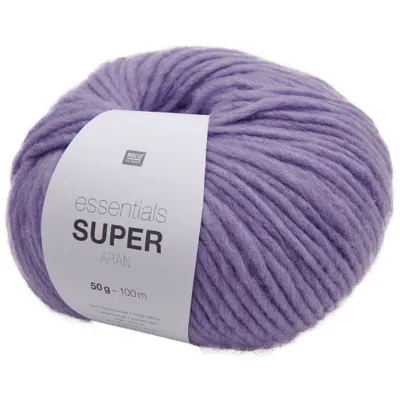 Produktbild von Rico Design | Essentials Super aran | 50g 100m lila