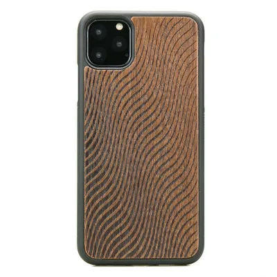 Immagine prodotto di Custodia in legno per iPhone 11 Pro Max, Bewood Merbauwellen