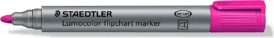 Produktbild von STAEDTLER Lumocolor Flipchart-Marker 356 Strichstärke: 2,0 mm pink