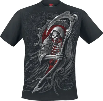 Produktbild von Spiral T-Shirt Herren Reaper's Portal schwarz M