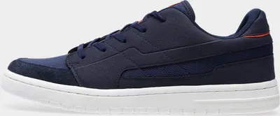 Produktbild von 4F Jungen Turnschuhe Schule Schuhe Marineblau Weiß Sohle Größe 32