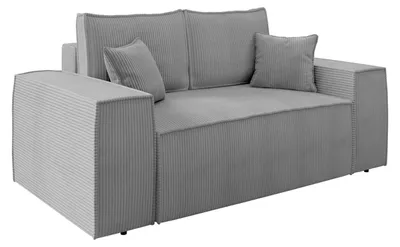 Produktbild von MIRJAN24 Schlafsofa Malaga Small Cord mit Schlaffunktion und Bettkasten, Polstercouch, Stilvoll Polstersofa vom Hersteller (Farbe: Poso 110)