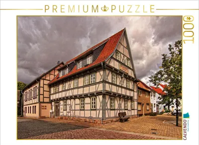 Produktbild von CALVENDO Puzzle Dorfgemeinschaftshaus Görsbach | 1000 Teile Lege-Größe 64x48cm Foto-Puzzle für glückliche Stunden