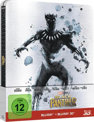 Produktbild von Black Panther - Limitierte Steelbox [3D Blu-ray]