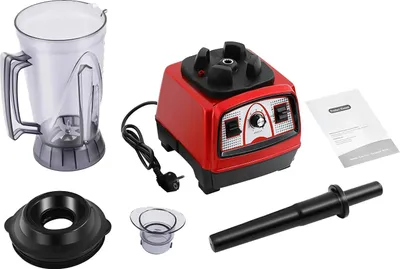 Obrázek produktu pro Komerční mixér, výkon 2200 W, objem 4 l, červený