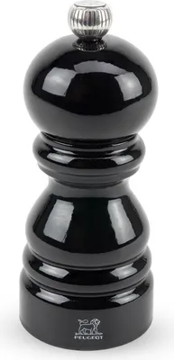 Produktbild von PEUGEOT Pfeffermühle PARIS 12cm Buchenholz Schwarz Lackiert Stahlmahlwerk