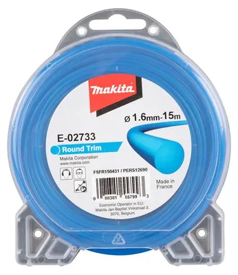 Image de Fil nylon rond Ø1.6 pour débroussailleuse MAKITA E-02733
