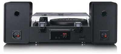 Immagine prodotto di Lenco MC-760BK - Impianto stereo Hi-Fi con giradischi e altoparlanti - Radio Internet, DAB+, FM, Bluetooth®, lettore CD/MP3 - Nero