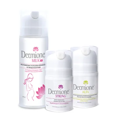 Produktbild von Dermione – REGENERATIVE UND POSTNATALE PFLEGE FÜR ELTERN UND BABY – MILCH XL