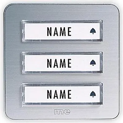 Produktbild von M-E GMBH m-e modern-electronics Bell 203 silver Funkklingel Sender