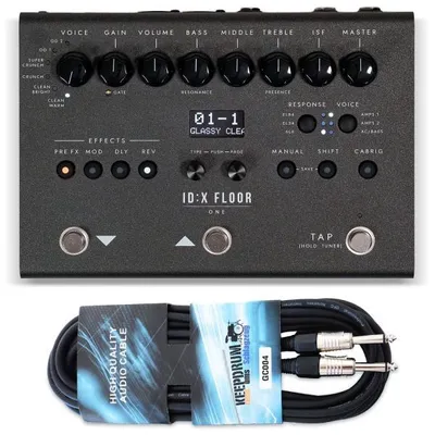 Produktbild von Blackstar Multi-Effektgerät IDX Floor One mit Kabel