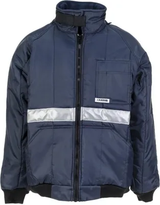Produktbild von Größe L Herren Planam Kühl-/Gefrierhaus Kühlhaus Blouson marine Innenfutter rot Modell 5120