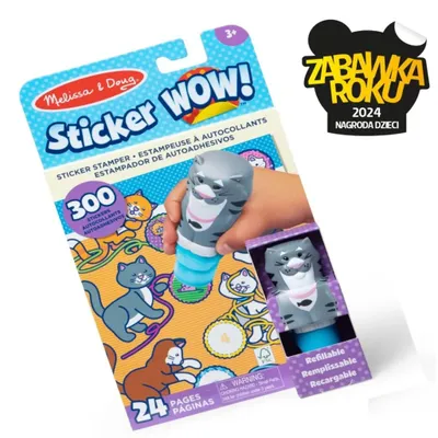 Zdjęcie produktu dla Naklejka WOW! Naklejka z kotkiem