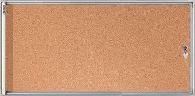 Produktbild von FRANKEN Franken Schaukasten X-tra!Line Innenbereich 73 x 37 x 3,5 cm (B x H x T) 3 x DIN A4 mit Schloss Aluminium/Kunststoff silbereloxiert