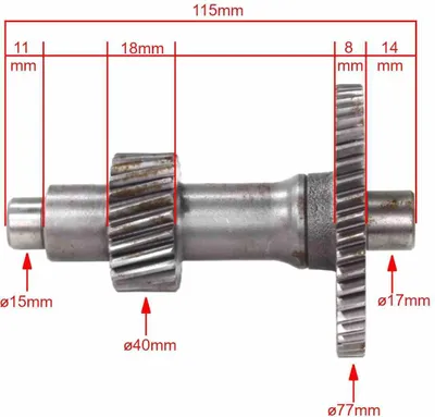Immagine prodotto di Albero Di Trasmissione Atv 150 Bashan