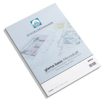 Immagine prodotto di SCHÖLLERSHAMMER VF5003671 SCHÖLLERSHAMMER Zeichenpapierblock, DIN A3, hochtransparent