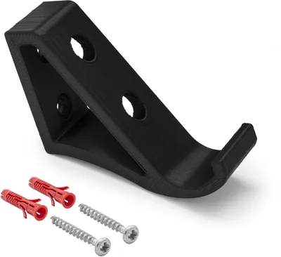 Produktbild von Wand Halterung Konsolen Halter Wall Mount Schwarz passend für XBOX One Controller