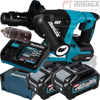 Imagen del producto de Makita HR004GM201: Taladro percutor combinado a batería SDS-PLUS de 40V