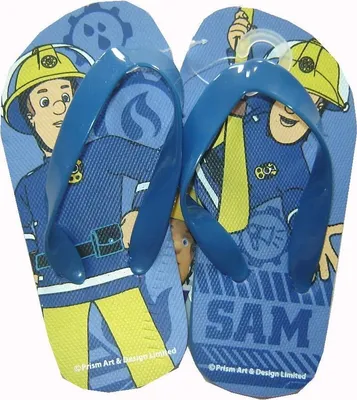 Produktbild von Feuerwehrmann Sam Zehentrenner Flip Flop blau Gr.30-32