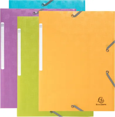 Produktbild von Exacompta 24x Sammelmappe A4 3 Klappen, RC-PP, Pop'N Co - sortiert - 55990E