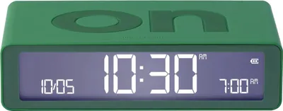 Lexon LR157V2 Digital-Wecker Flip Classic Grün 1