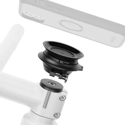 Obrázek produktu pro Držák Fidlock Vacuum Ahead Cap Base 1 1/8 na víčko představce na telefon magnetický černá