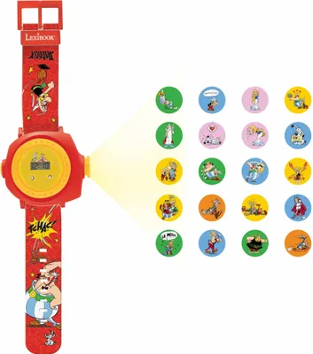 Obrázek produktu pro Digitální hodinky s projekcí Asterixe