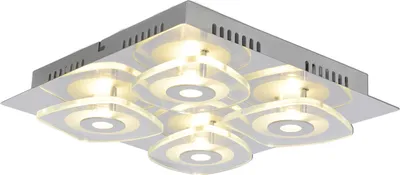 Obrázek produktu pro Nástěnné a stropní svítidlo LED / stříbrná