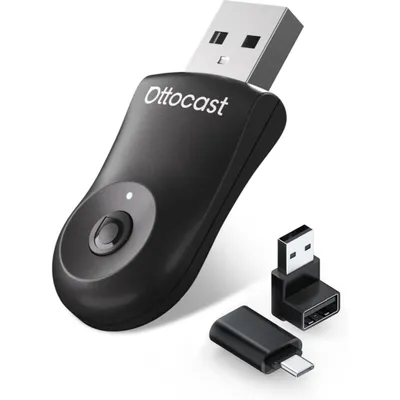Zdjęcie produktu dla Bezprzewodowy adapter Ottocast Mini 2 w 1 CarPlay / Android Auto CA505-T