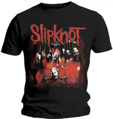 Produktbild von Slipknot T-Shirt Band Frame L Schwarz