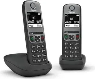 Image de Gigaset A705 Duo Noir - Téléphone Dect
