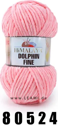 Produktbild von Himalaya Dolphin Fine 80524 Salmon Strickgarn