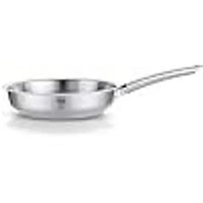 Immagine prodotto di Fissler Pure Collection / Padella in acciaio inox (Ø 24 cm) con manico non rivestito, scala interna, - Induzione